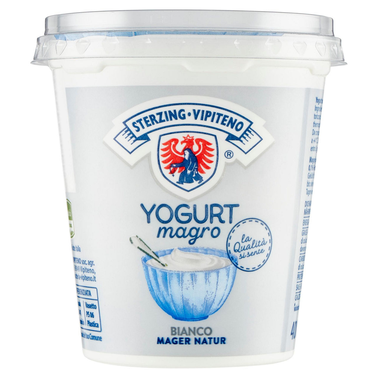 Yogurt bianco magro 400 gr - Immagine 01