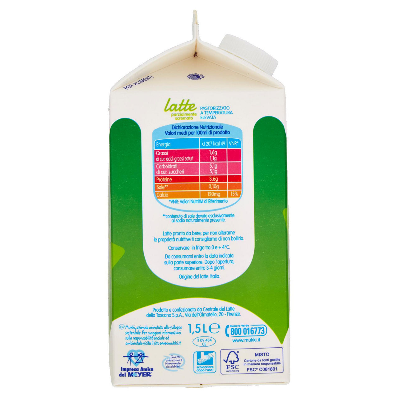 Latte parzialmente scremato 1,5 lt - Immagine 51