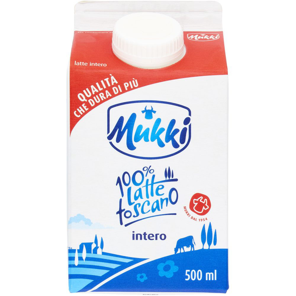 Latte fresco di alta qualità intero 500 ml