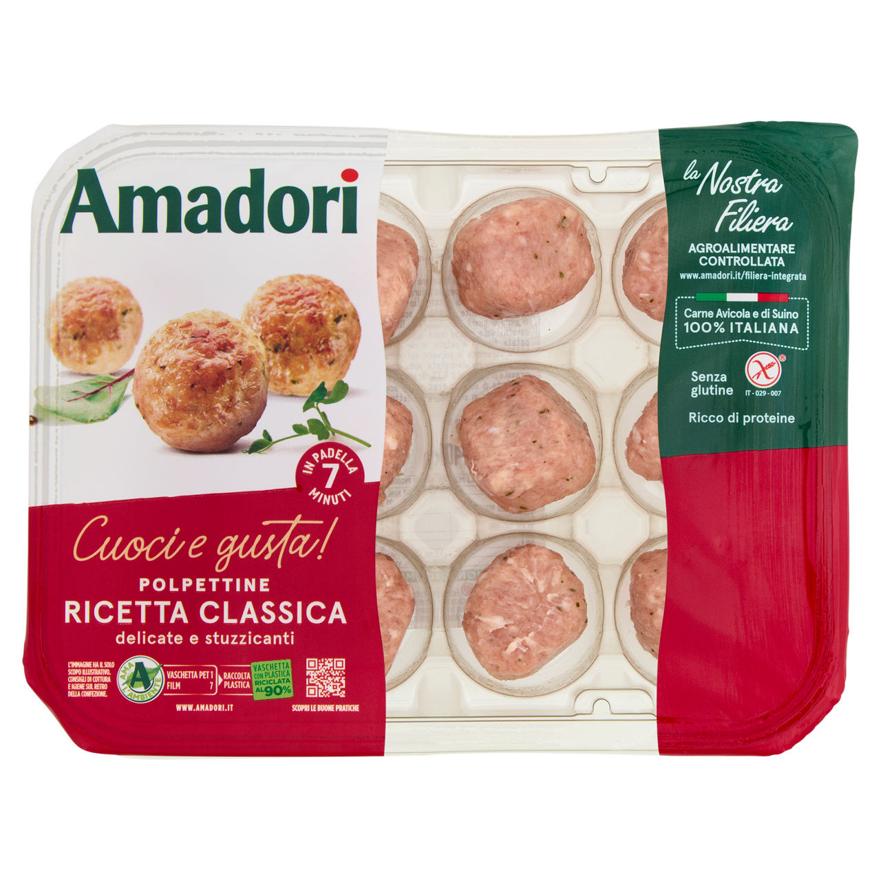 Polpettine ricetta classica 240 gr