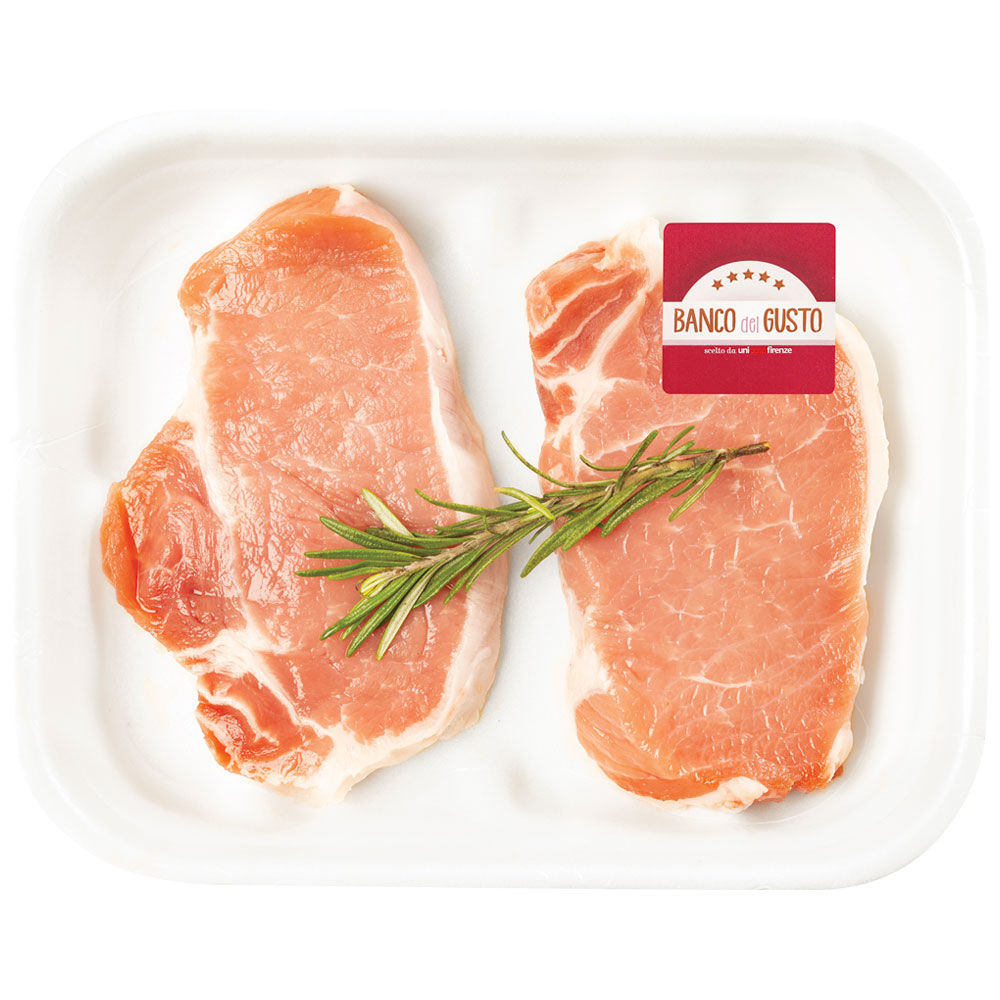 Tagliata di suino con rosmarino