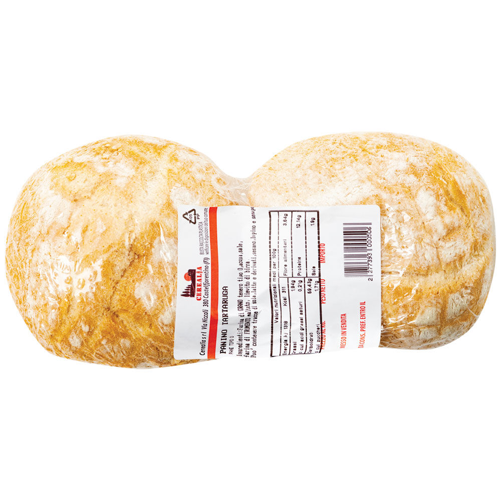 Panino tartaruga 2 pz