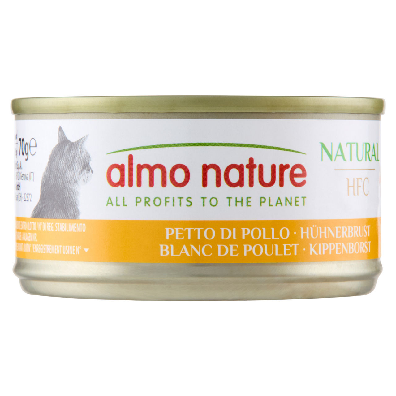 Umido gatto petto di pollo 70 gr