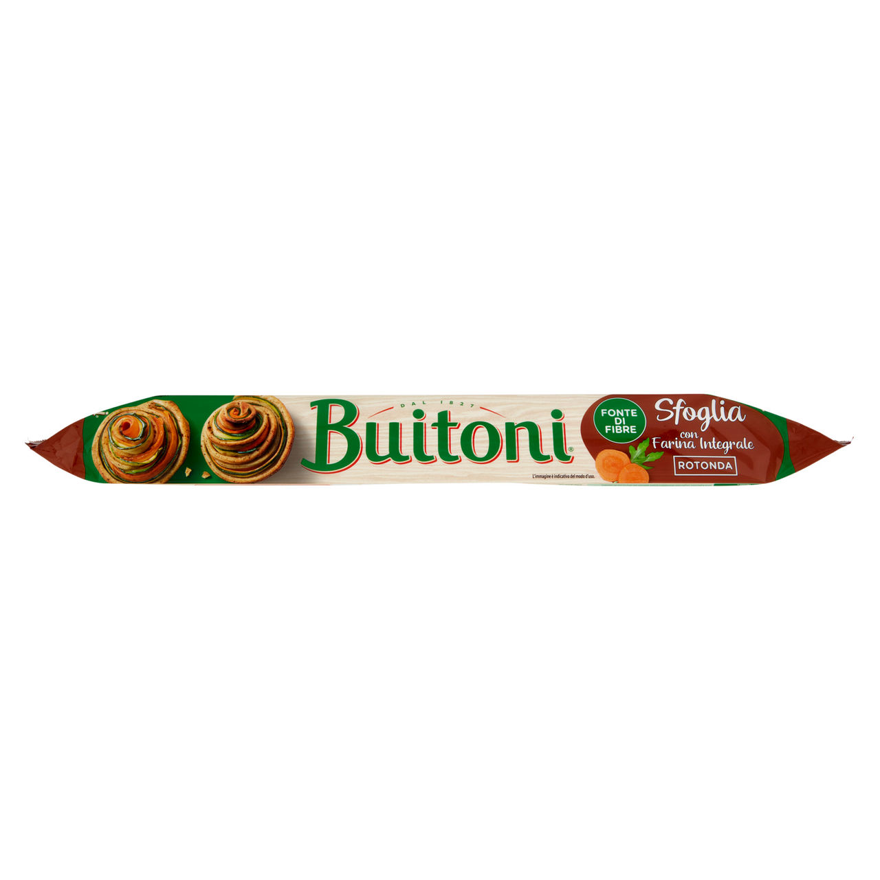 Pasta sfoglia con farina integrale 230 gr - Immagine 01