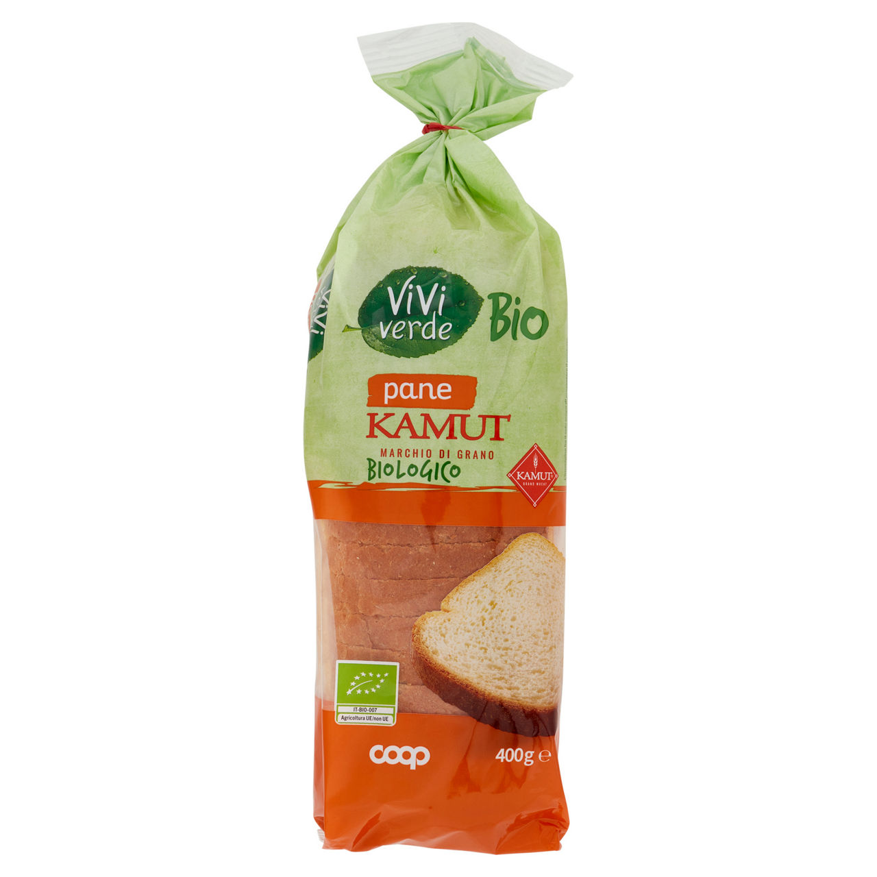 Pane kamut biologico vivi verde 400 g - Immagine 11
