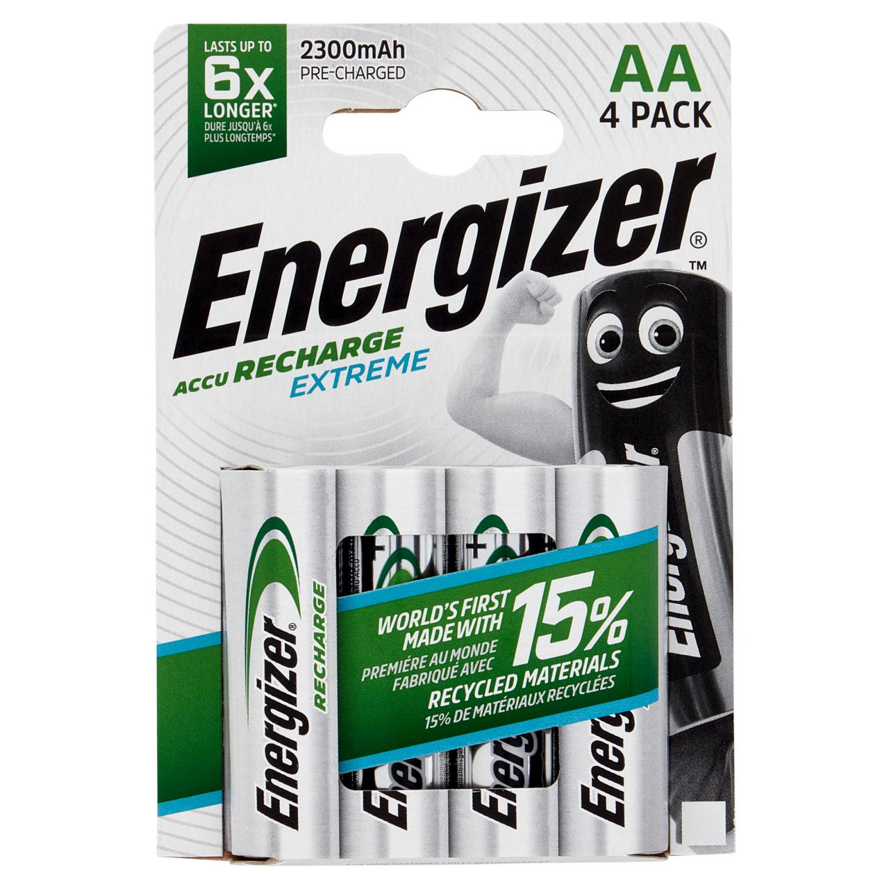 4 stilo aa ric energizer extreme - Immagine 01
