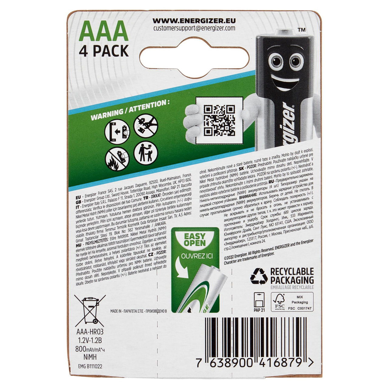 4 ministilo aaa ric energizer extreme - Immagine 21