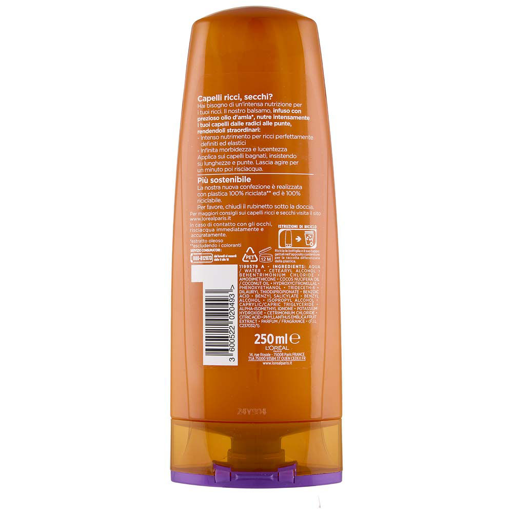 Balsamo Ricci Sublimi Olio Straordinario d'Amla 250 ml - Immagine 21