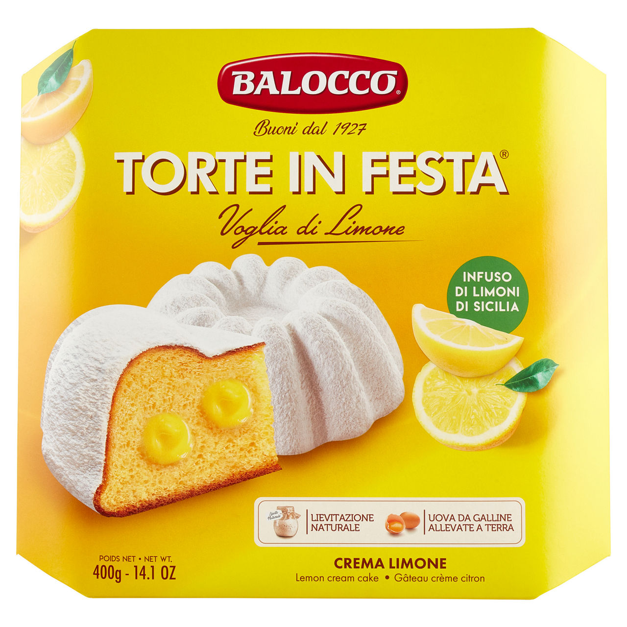Torta Voglia di Limone 400 gr