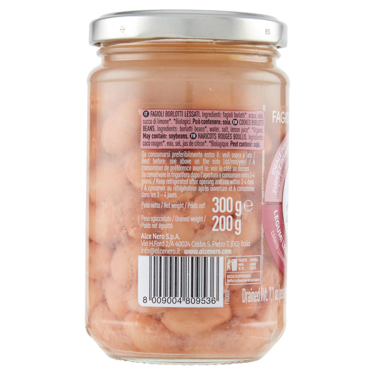 Fagioli borlotti bio 300 gr - Immagine 31