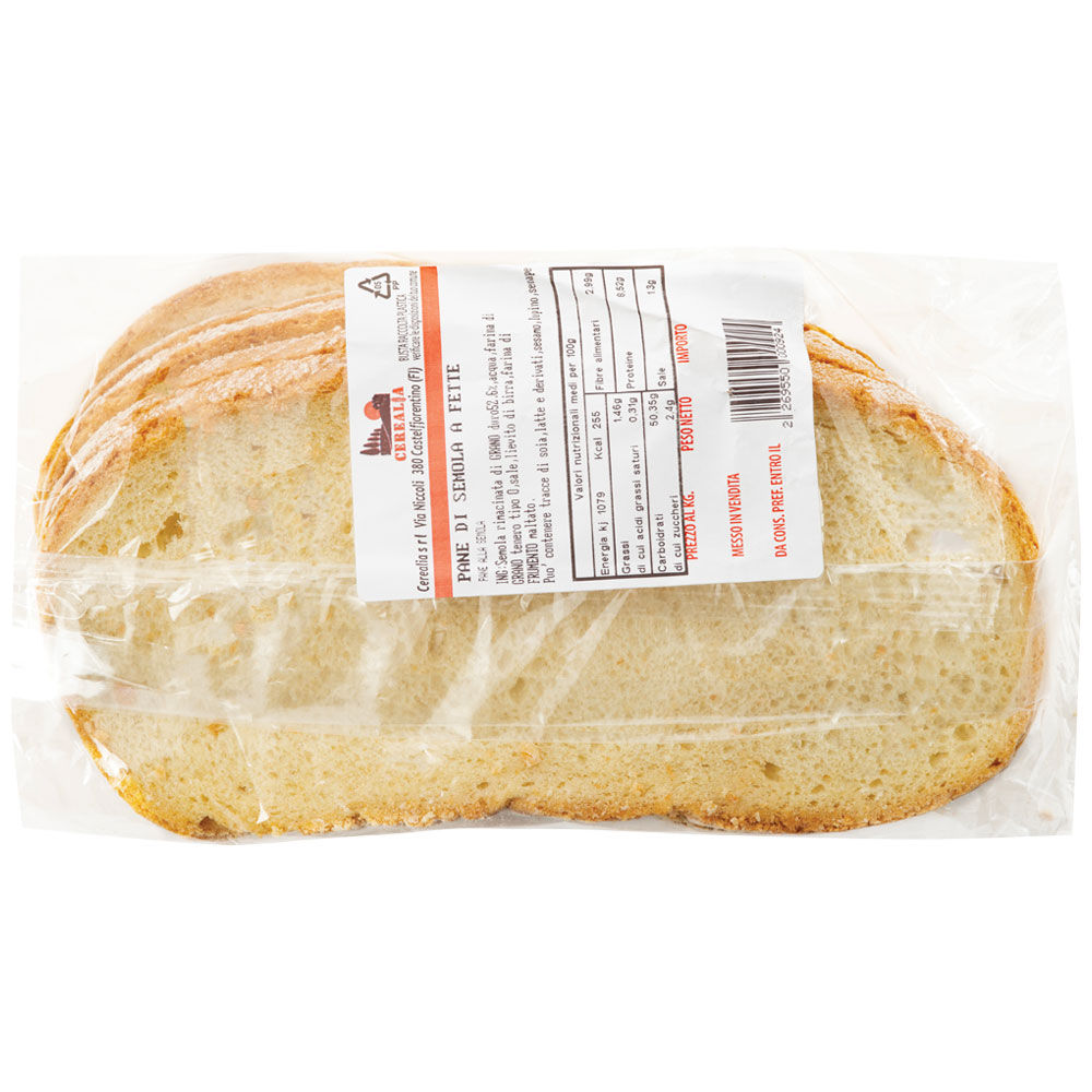 Pane di grano duro affettato - Immagine 01