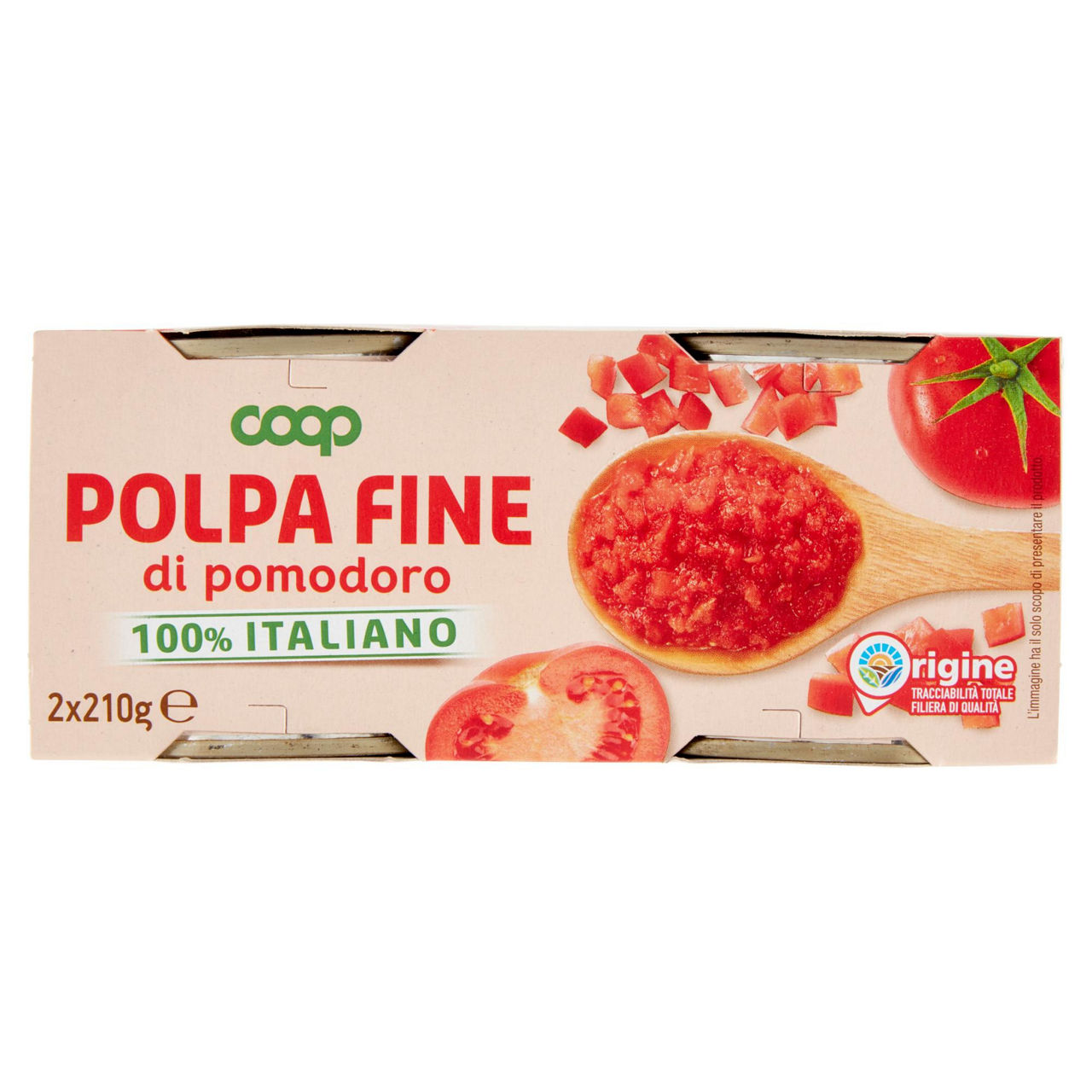 Polpa fine origine coop lattina cluster 2x210 g - Immagine 121