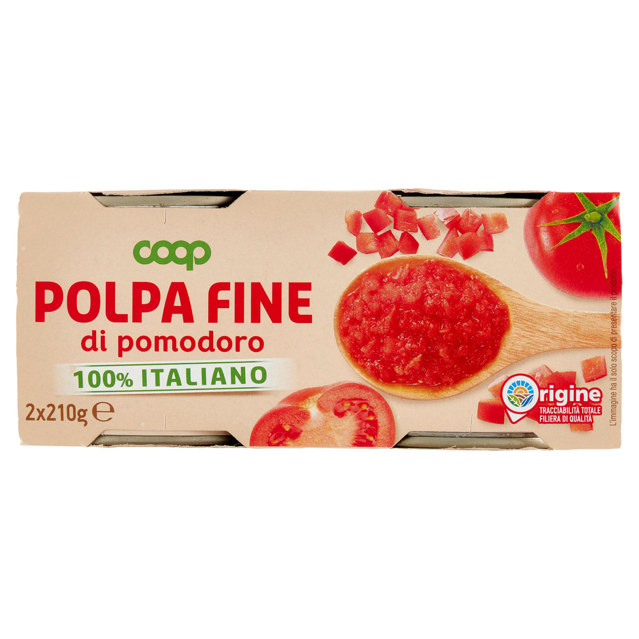 Polpa fine origine coop lattina cluster 2x210 g - Immagine 61
