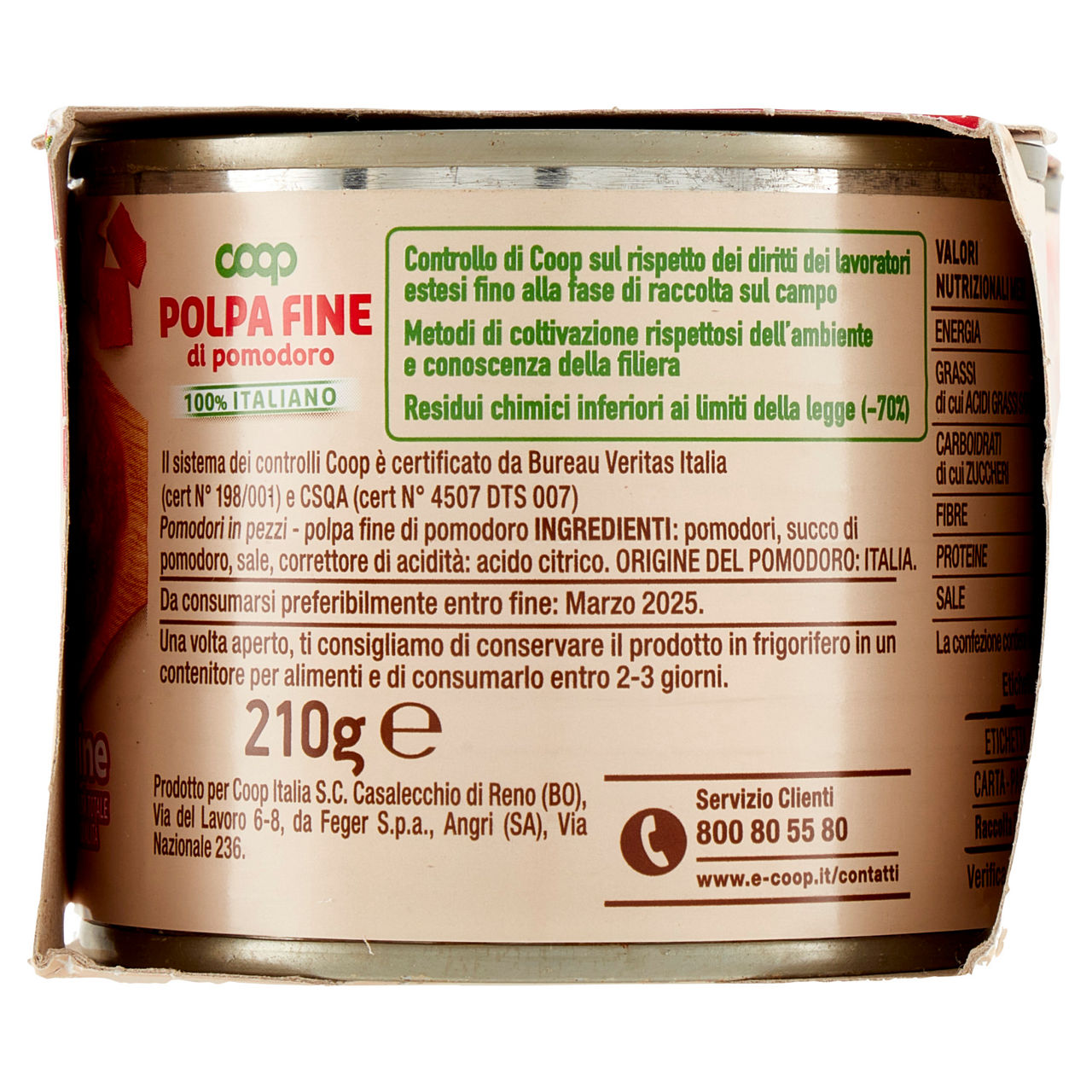 Polpa fine origine coop lattina cluster 2x210 g - Immagine 31