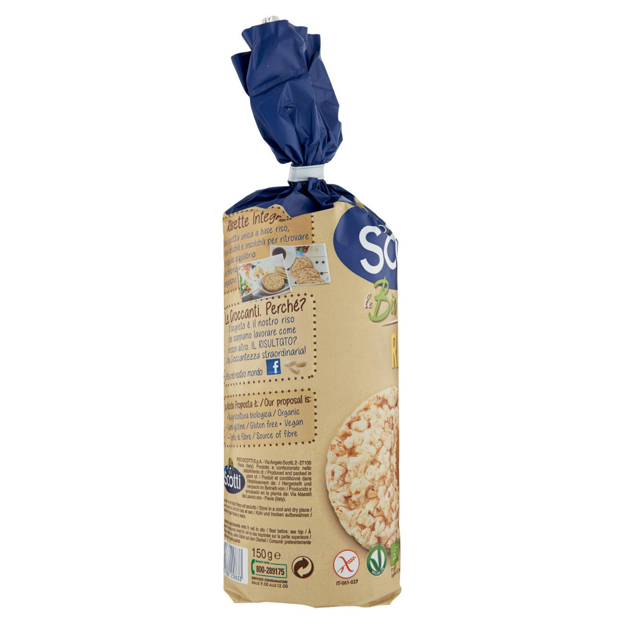 Gallette integrali Risette bio 150 gr - Immagine 41