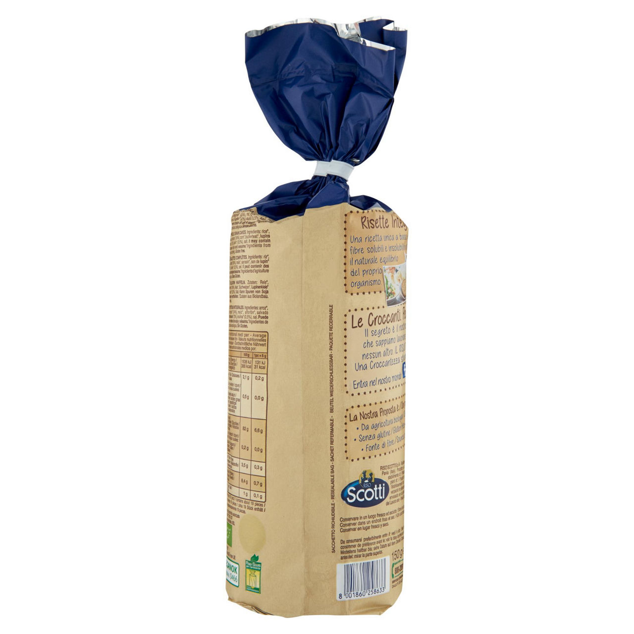 Gallette integrali Risette bio 150 gr - Immagine 11