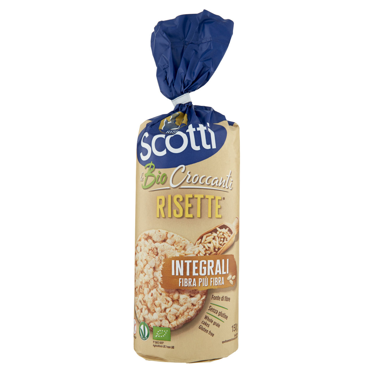 Gallette integrali Risette bio 150 gr - Immagine 01