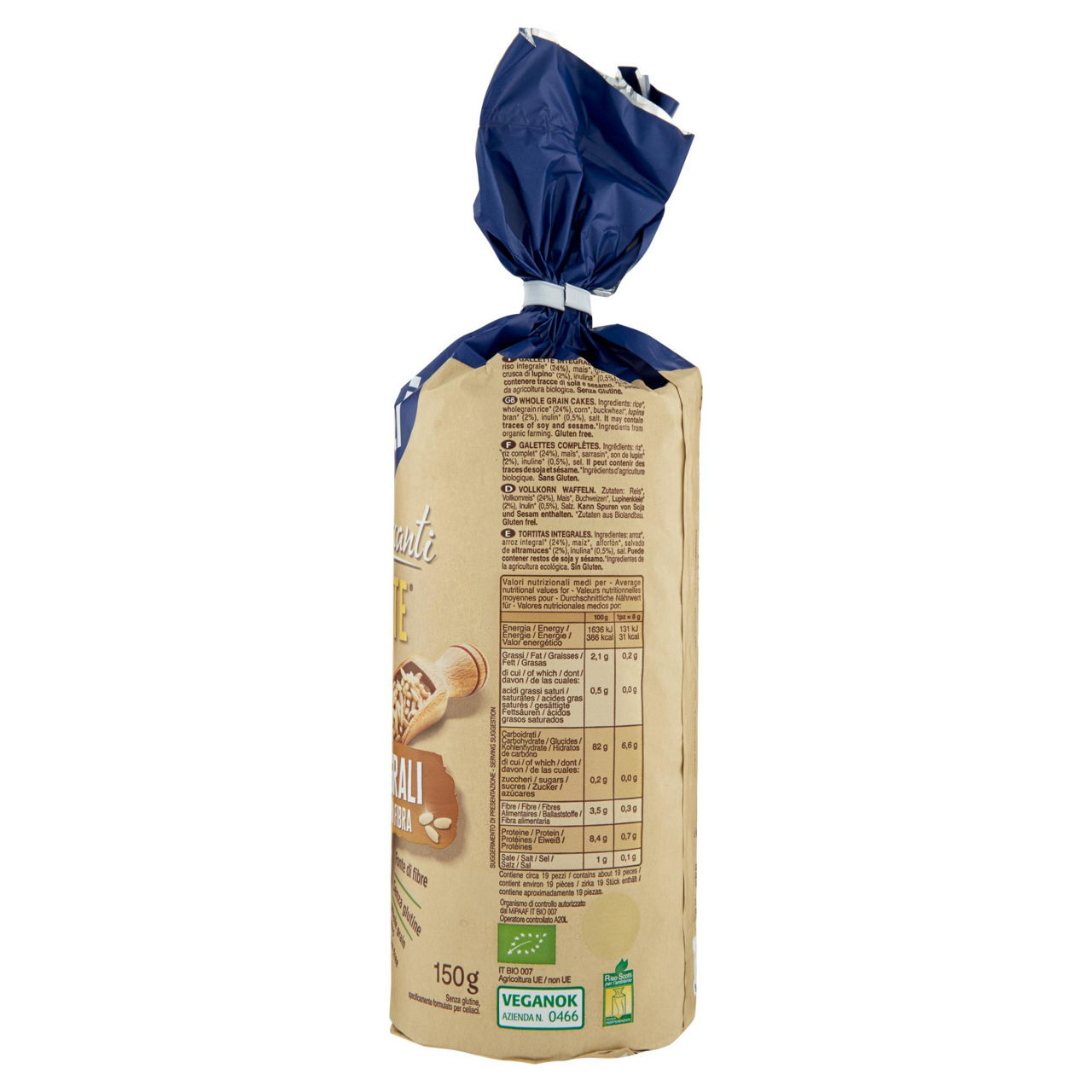 Gallette integrali Risette bio 150 gr - Immagine 21