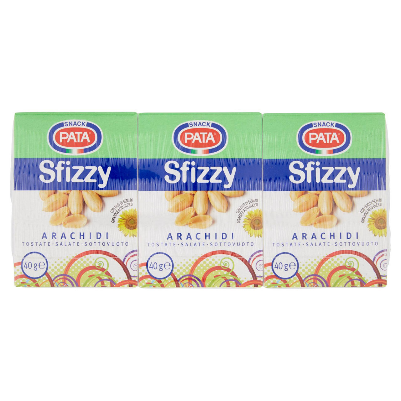 Arachidi tostate salate sottovuoto 3 pz x 40 gr - Immagine 11