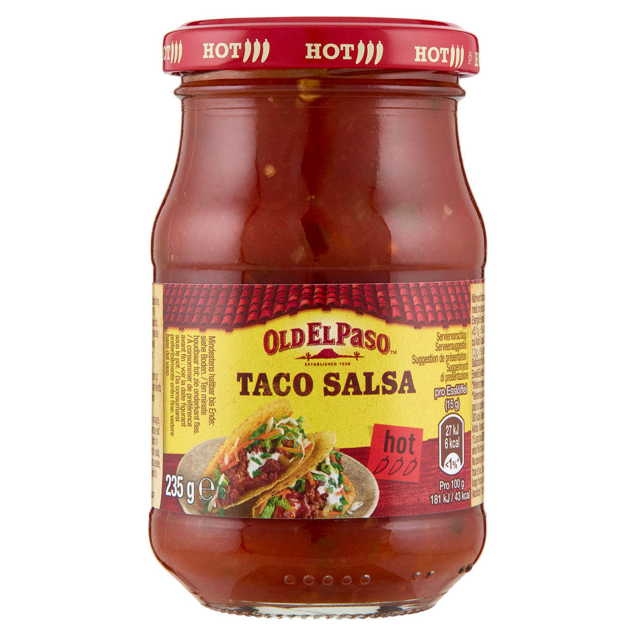 Salsa taco piccante 235 gr