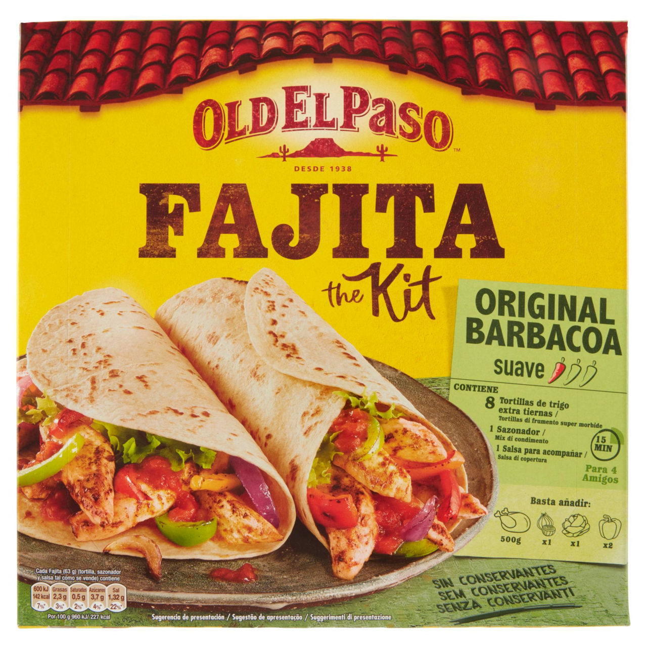 Kit per fajita 500 gr - Immagine 01