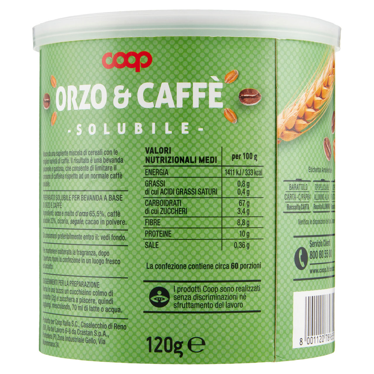 Orzo e caffè solubile 120 g - Immagine 51