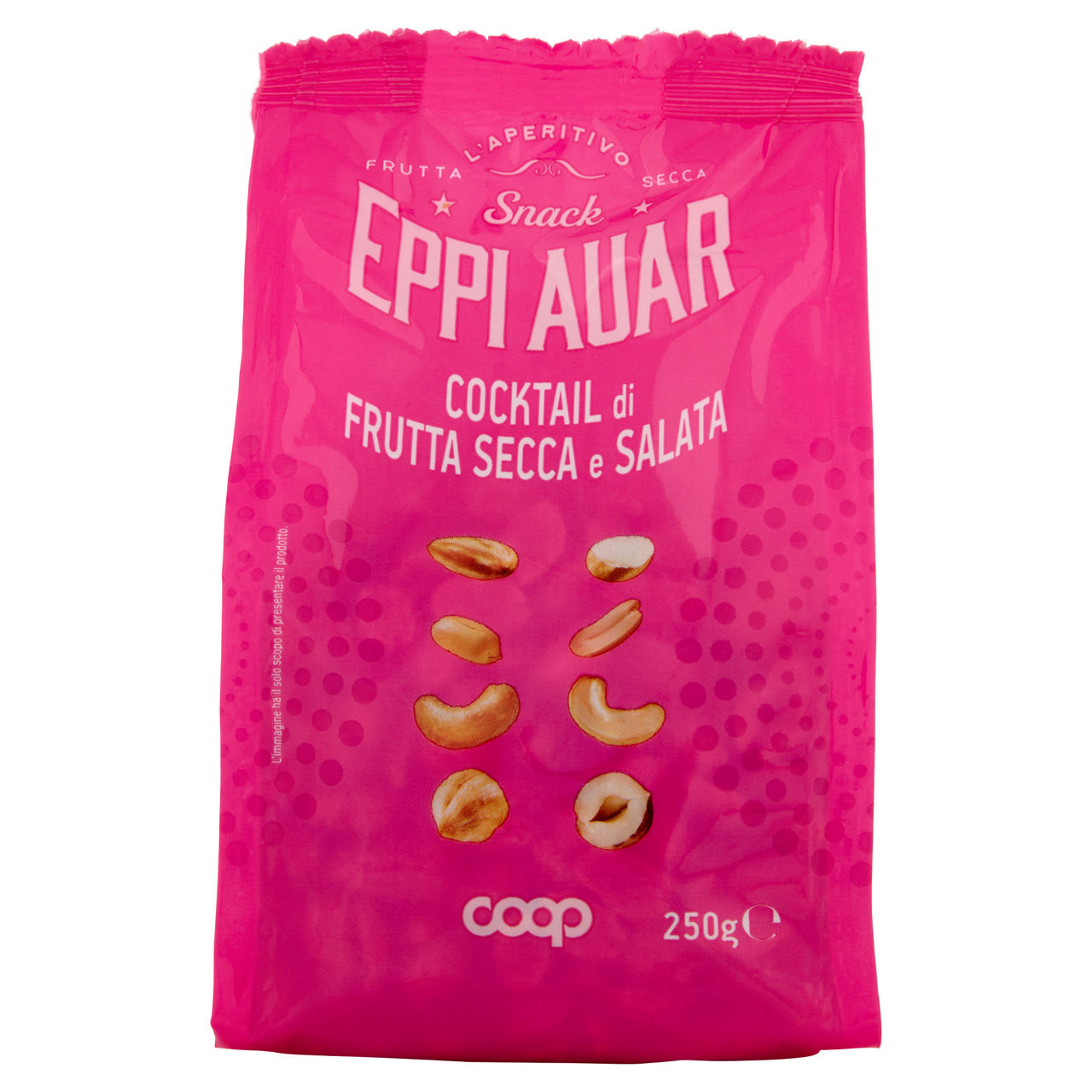 Cocktail di frutta secca tostata e salata 250 gr - Immagine 01