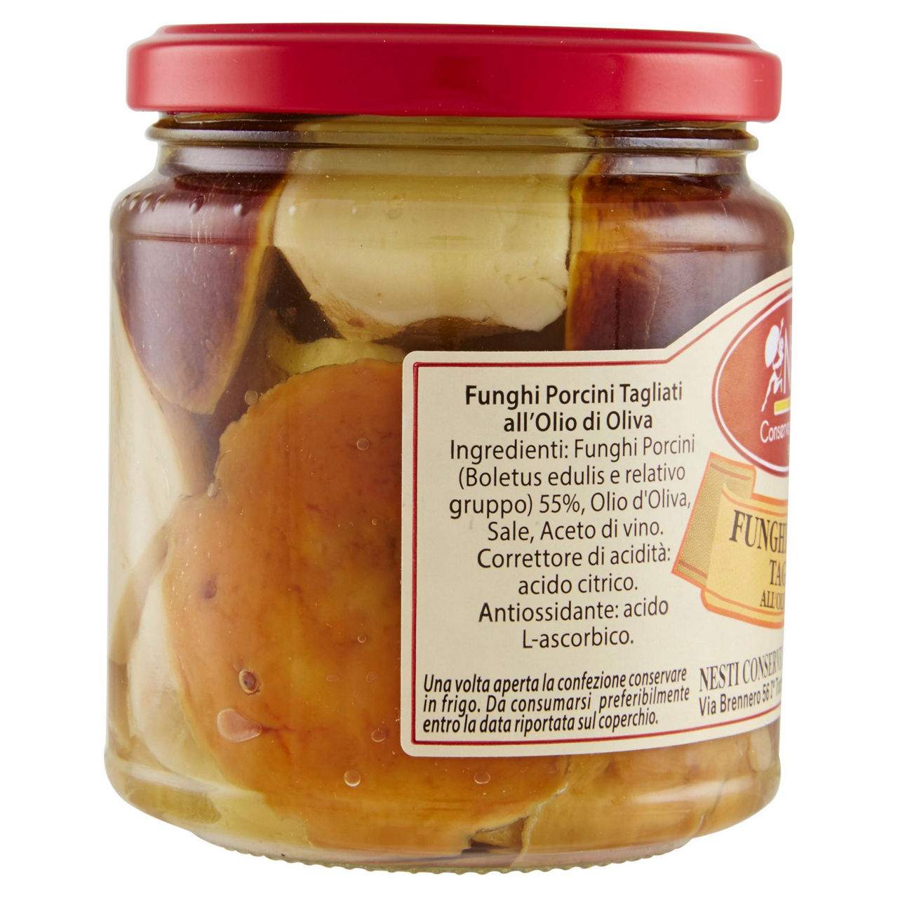 Funghi porcini tagliati all'olio d'oliva 270gr. nesti conserve - Immagine 51