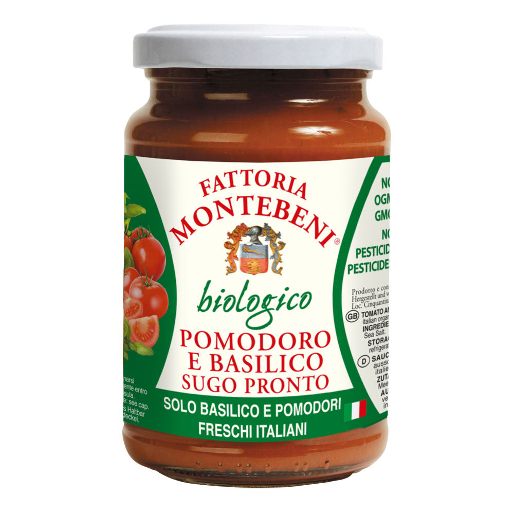 Sugo pomodoro e basilico bio 340 gr