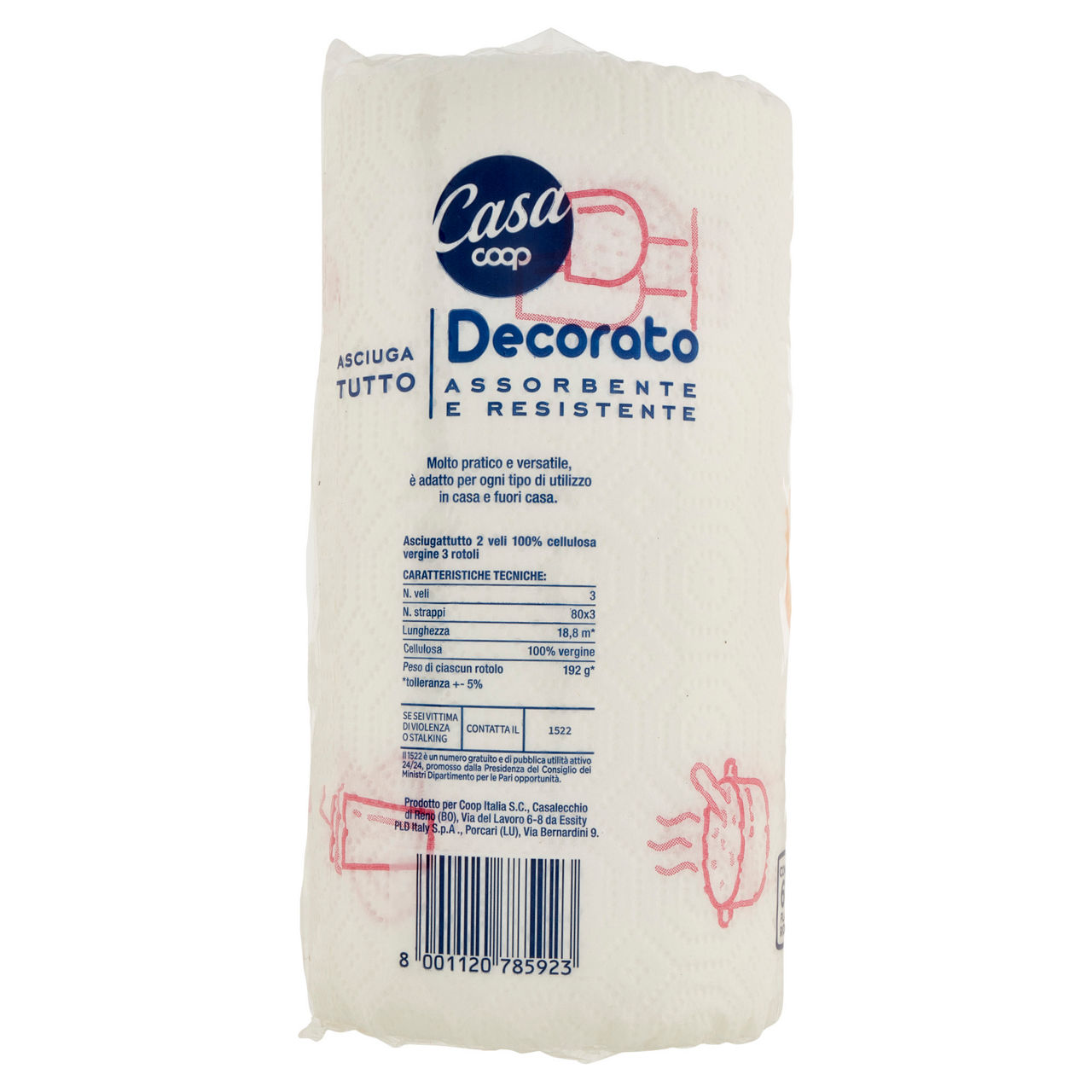 Asciugatutto coop casa decorato fsc 2veli 80strappi pz.3 - Immagine 21