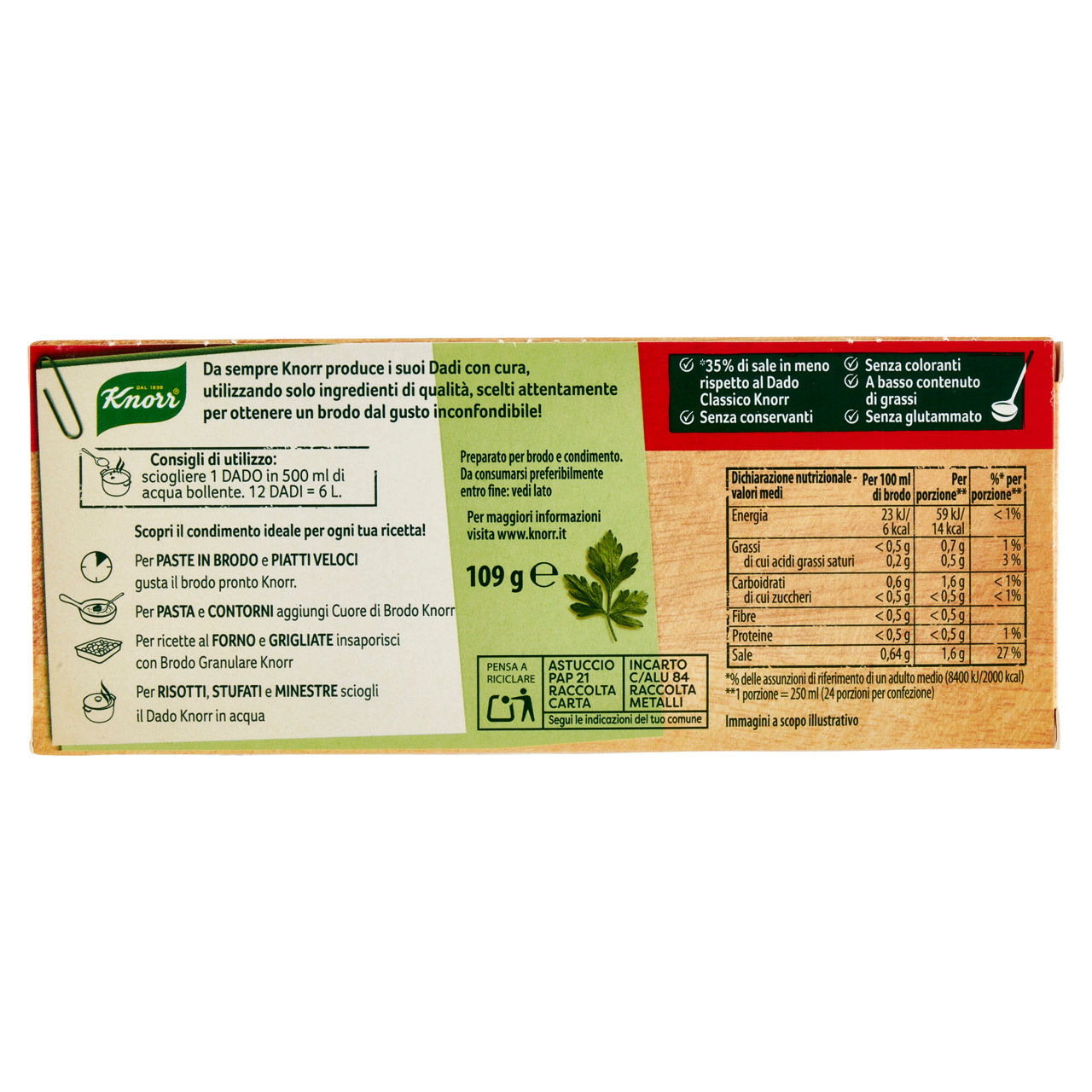 Dado classico 12 pz 109 gr - Immagine 21