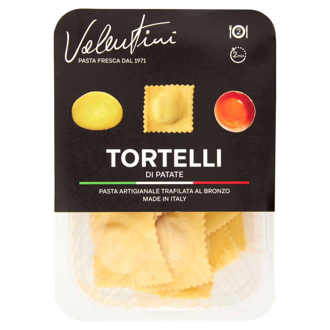 Tortelli freschi di patate 250 gr - Immagine 01