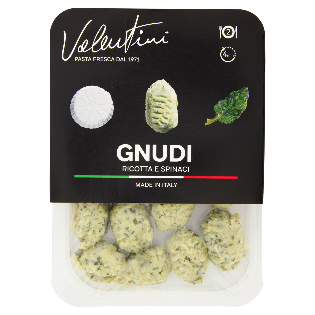 Gnudi ricotta e spinaci con Parmigiano Reggiano 250 gr - Immagine 01