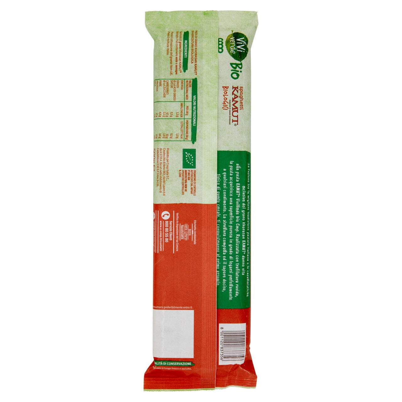Spaghetti kamut biologici vivi verde 500 g - Immagine 21