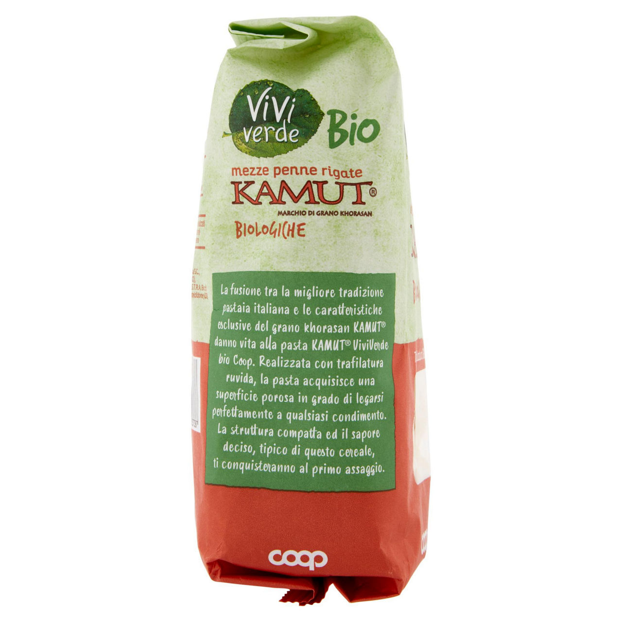 Mezze penne kamut biologiche vivi verde 500 g - Immagine 11