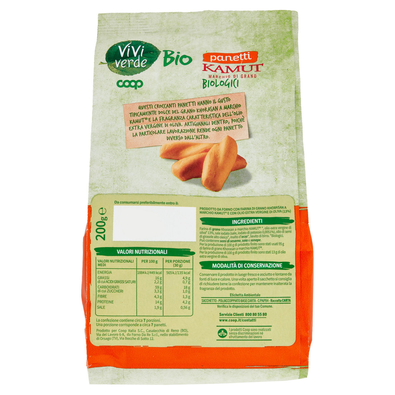 Panetti di kamut bio 200 gr - Immagine 41