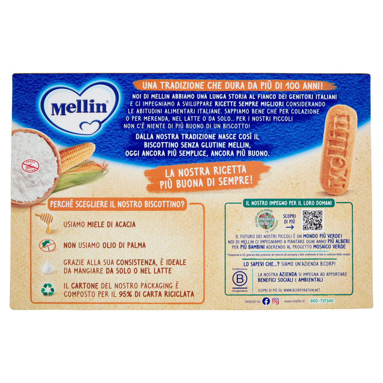 Biscottino senza glutine 6+ mesi 500 gr - Immagine 21