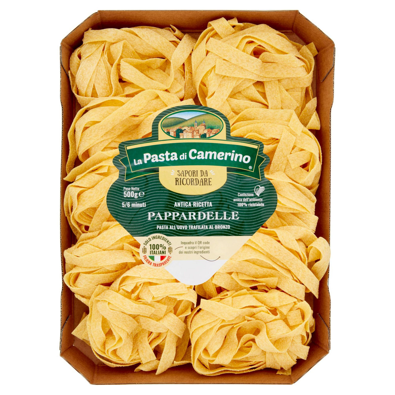 Pappardelle n.90 pasta all'uovo 500 gr