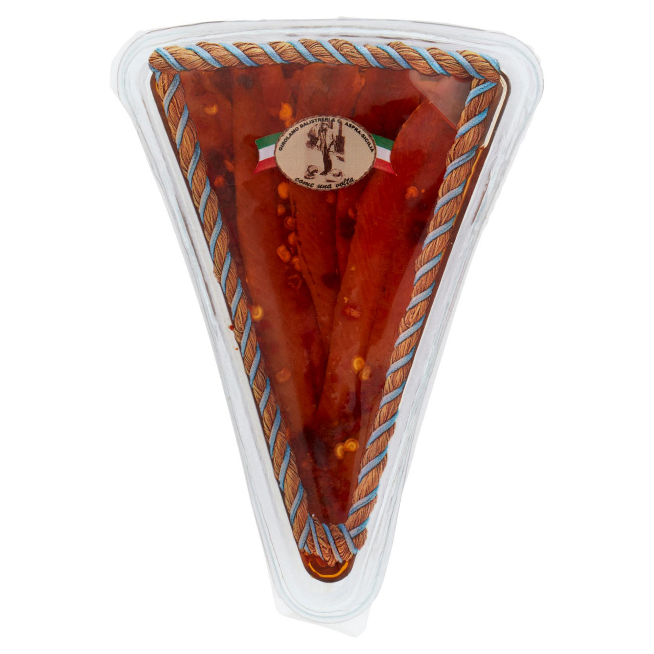 Filetti di acciughe al peperoncino in olio di girasole 80 gr - Immagine 01