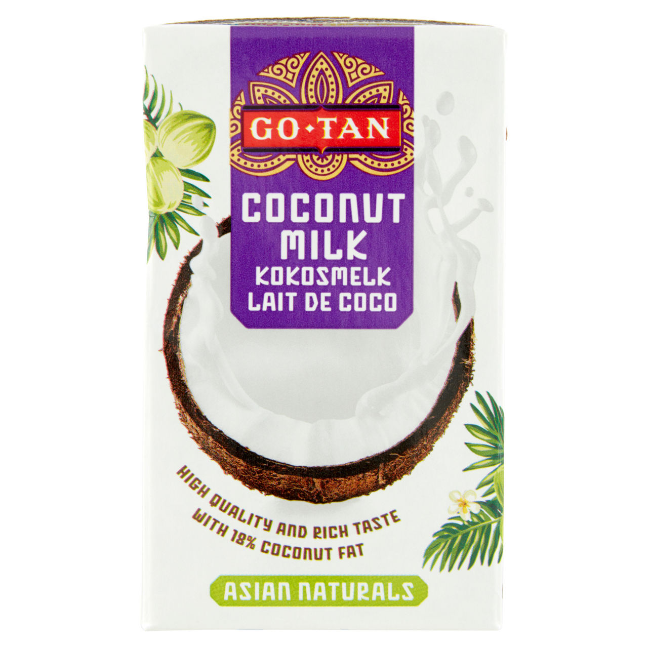 Latte di cocco go-tran  g 250 - Immagine 01