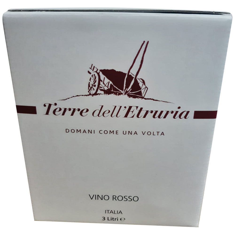 Vino rosso Terre dell'Etruria bag in box 3 lt - Immagine 01