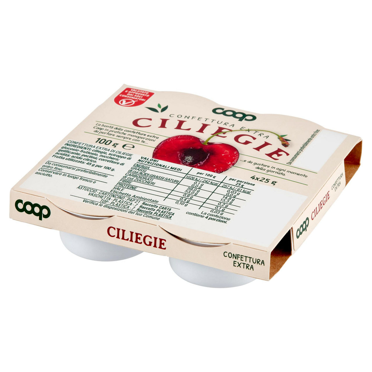 Confetture extra di ciliegie coop - cluster 4x25g - Immagine 31