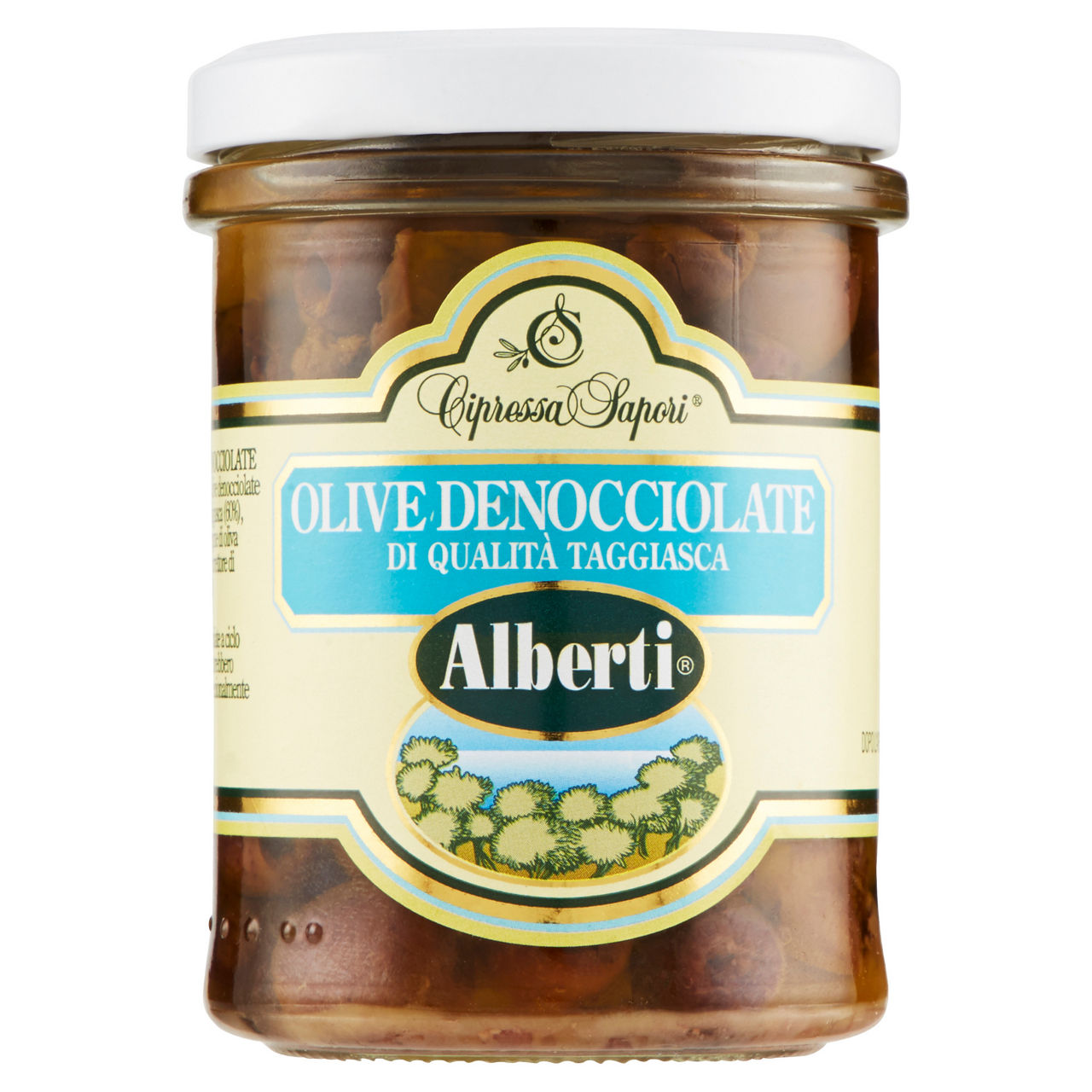 Olive denocciolate qualità taggiasca in olio extra vergine di oliva 170 gr - Immagine 01
