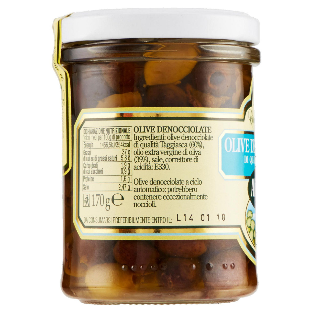 Olive denocciolate qualità taggiasca in olio extra vergine di oliva 170 gr - Immagine 51