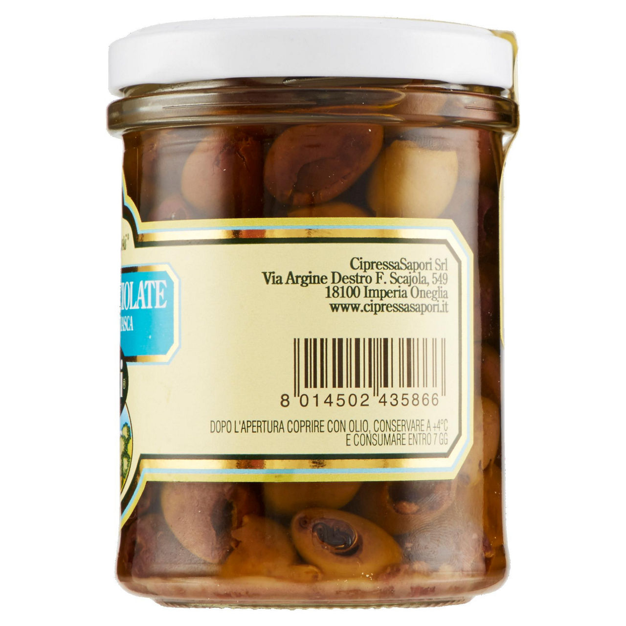 Olive denocciolate qualità taggiasca in olio extra vergine di oliva 170 gr - Immagine 21
