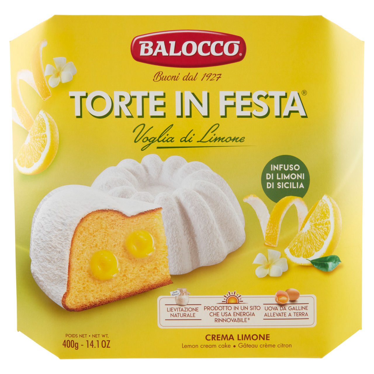Torta Voglia di Limone 400 gr