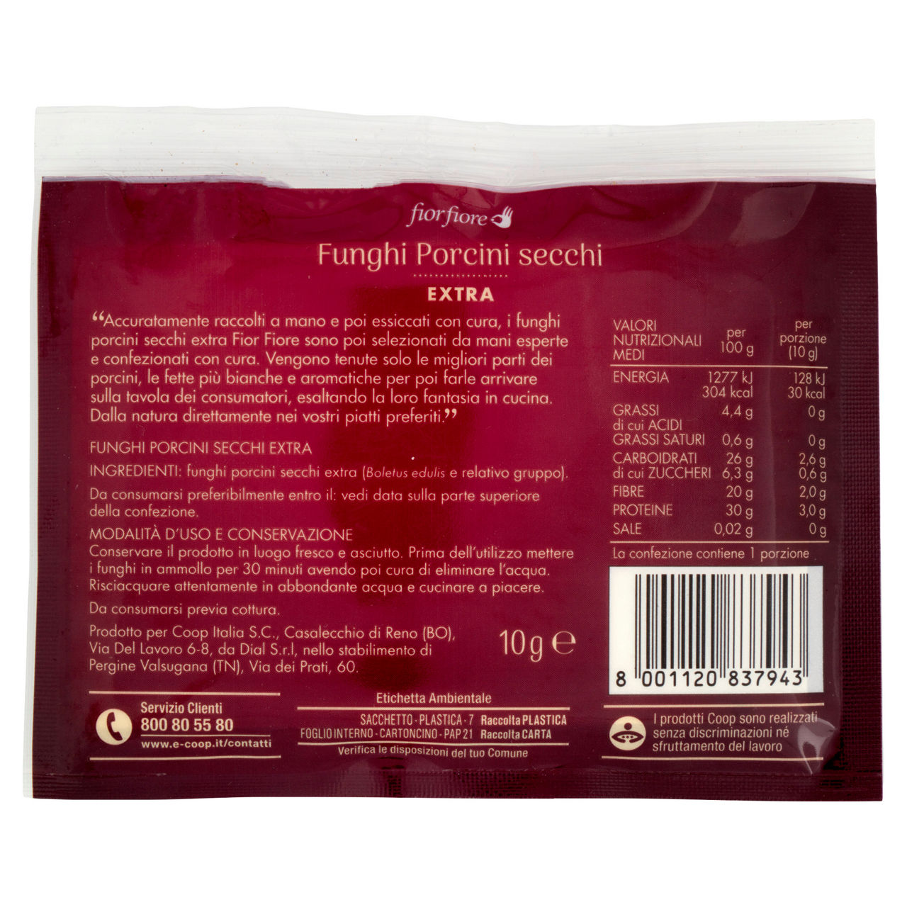 Funghi porcini secchi extra 10 gr - Immagine 51