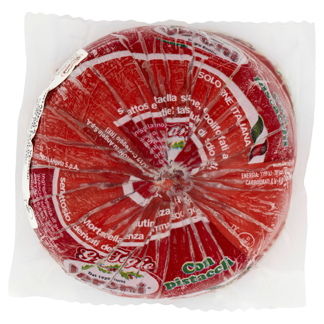 Mortadella con pistacchi a trancio 750 gr - Immagine 51
