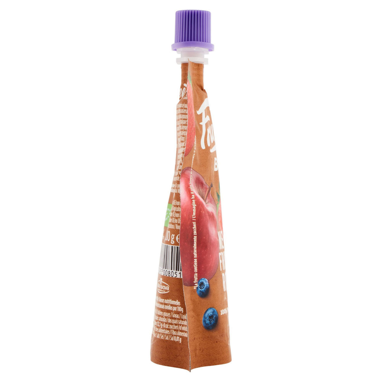 Polpa di frutta bio mela e frutti rossi 100 gr - Immagine 31