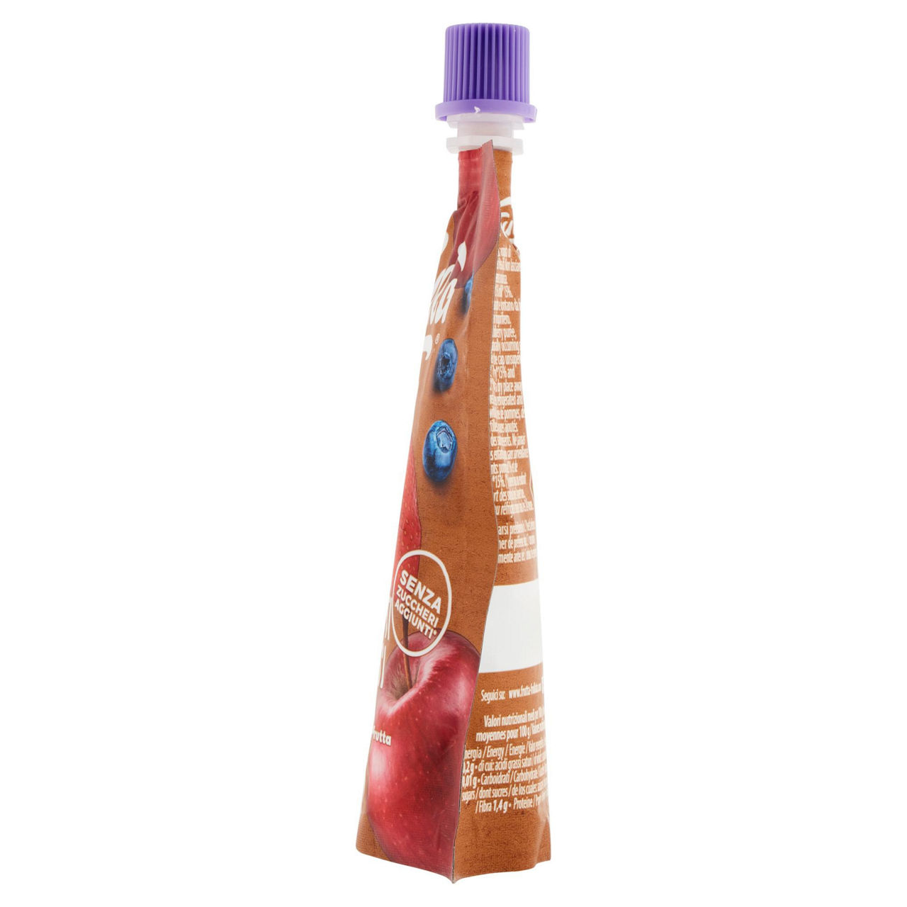 Polpa di frutta bio mela e frutti rossi 100 gr - Immagine 51